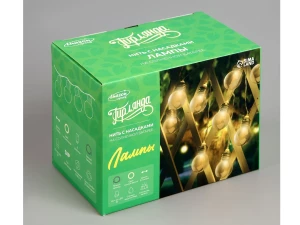 Второе фото. Гирлянда на солнечной батарее Лампы