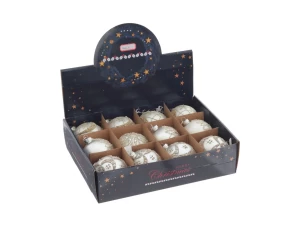 Второе фото. Набор из 12шт Украшение новогоднее Шар