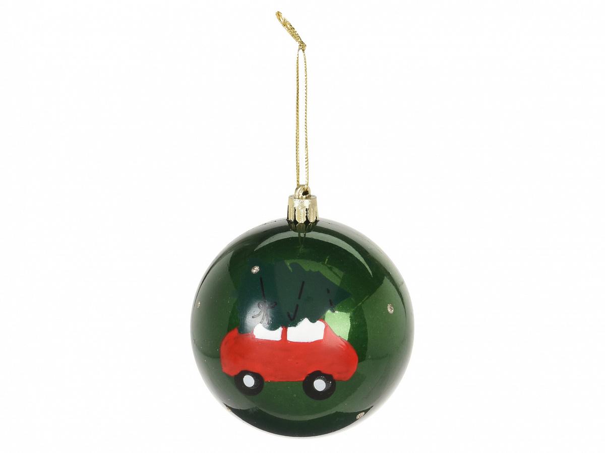 Елочное  украшение шар Xmas Car