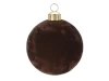 Елочное украшение шар Browny velvet (изображение №1)