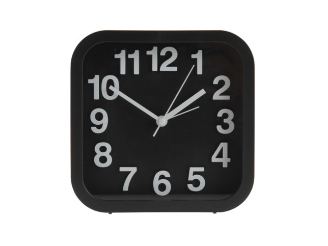 Часы-будильник Black&White