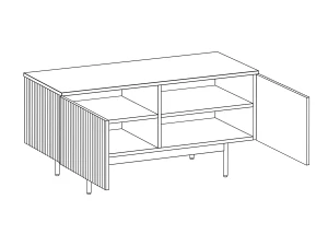 Второе фото. Тумба под ТВ Mikko малая