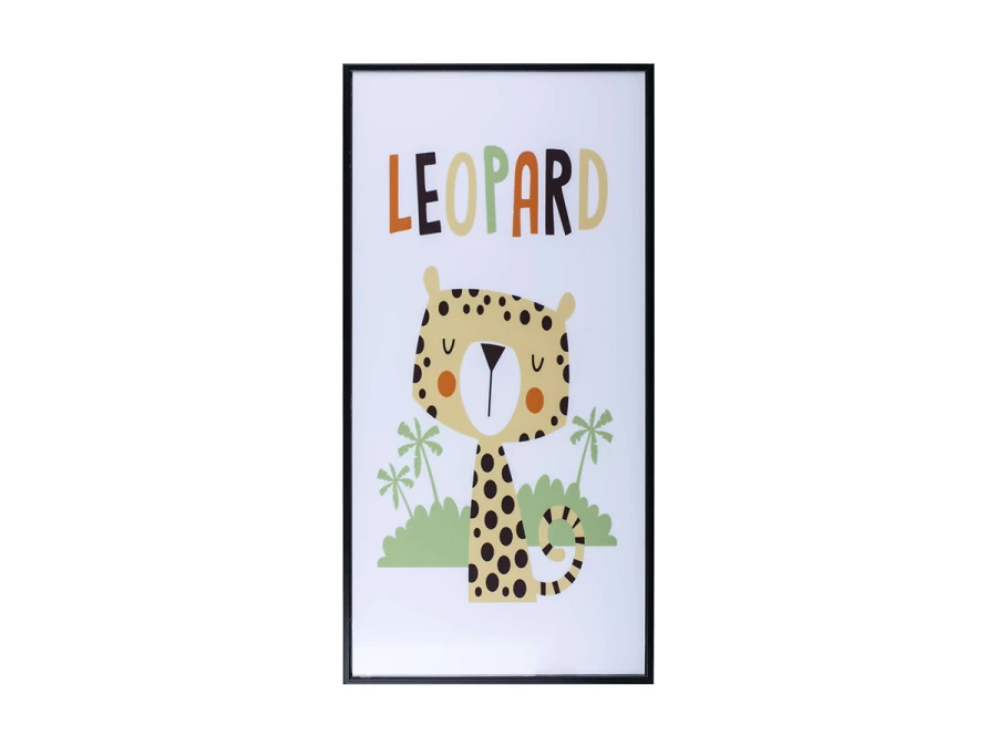Картина интерьерная Leopard  20х40см (изображение №1)