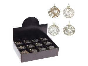 Набор из 12шт Украшение новогоднее Шар