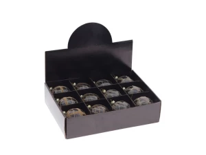 Второе фото. Набор из 12шт Украшение новогоднее Шар