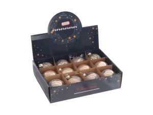 Второе фото. Набор из 12шт Украшение новогоднее Шар