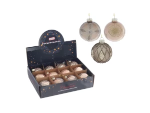 Набор из 12шт Украшение новогоднее Шар