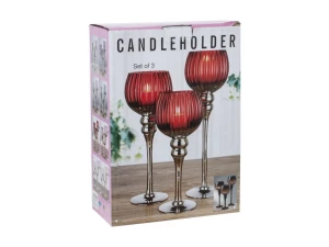 Второе фото. Набор из 3-х подсвечников