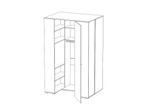 Второе фото. Шкаф-гардероб Play