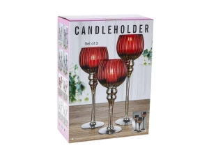 Второе фото. Набор из 3-х подсвечников