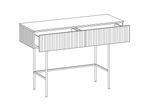 Второе фото. Cтол консольный Mikko