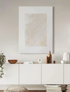 Панно интерьерное фактурное Textured White