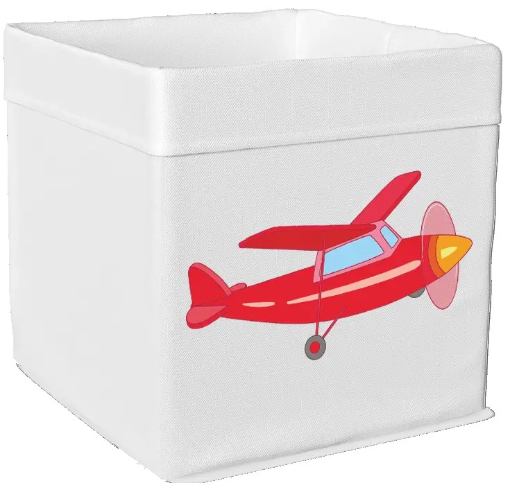 Ящик текстильный для игрушек Лапландия самолёт