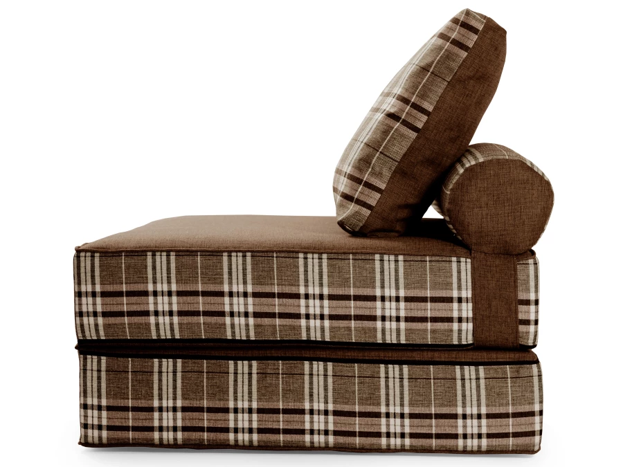 Бескаркасный диван Фаргус коричневый (изображение №5)