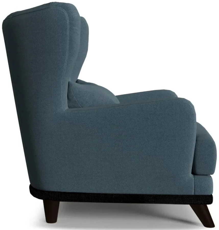 Кресло - аналог IKEA STRANDMON, 90х75х90 см, синий (изображение №4)