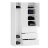 Шкаф большой с 6 ящиками- аналог IKEA MALM, 120х210х50 см, белый (изображение №4)