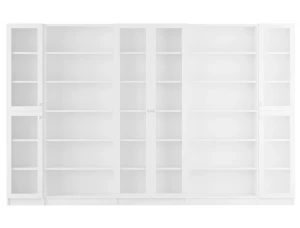 Шкаф книжный Билли-аналог IKEA BILLY/OXBERG 202х320х30,белый