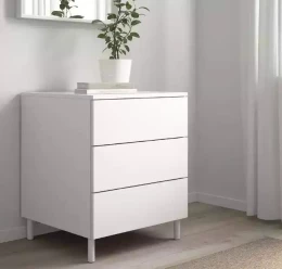 Комод с  ящиками  - аналог IKEA OPPHUS ОПХУС, 60x73 см, белый