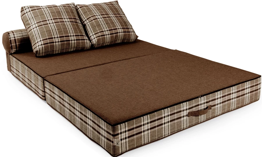 Бескаркасный диван Фаргус коричневый (изображение №8)