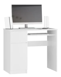 Стол письменный - аналог IKEA MALM, 90х50х77 см, белый