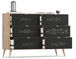Комод Бержер 3 Fish