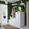 Шкаф модульный  - аналог IKEA OPPHUS ОПХУС, 180x57x123 см, белый (изображение №1)