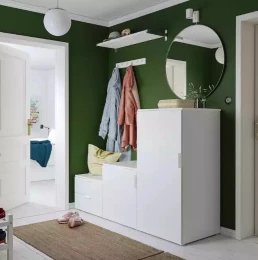 Шкаф модульный  - аналог IKEA OPPHUS ОПХУС, 180x57x123 см, белый