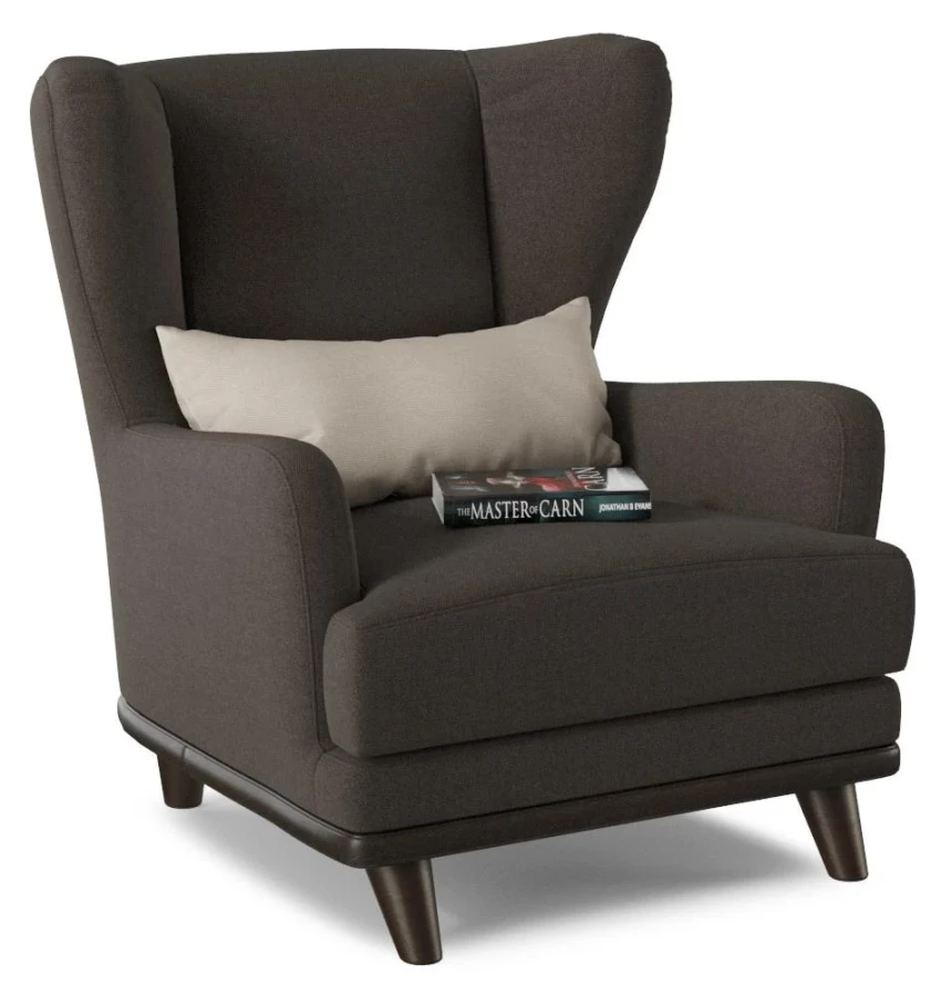 Кресло - аналог IKEA STRANDMON, 90х75х90 см, коричневый (изображение №1)