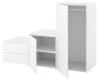 Шкаф модульный  - аналог IKEA OPPHUS ОПХУС, 180x57x123 см, белый (изображение №2)