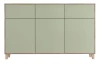 Комод 6-ти дверный - аналог IKEA EKET, 42х170х105 см, фисташка (изображение №2)
