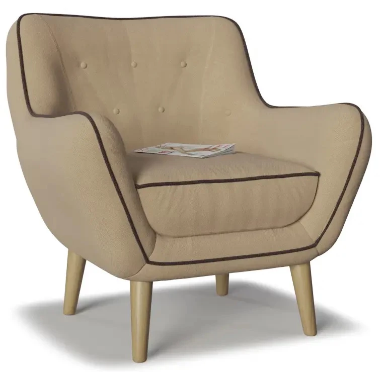 Кресло Элефант Beige КЛУБФОРС Икеа (IKEA) (изображение №1)