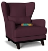 Кресло - аналог IKEA STRANDMON, 90х75х90 см, бордовый