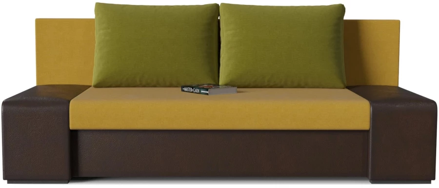 Диван прямой Монако (Сан Ремо) Brown Yellow Green (изображение №2)