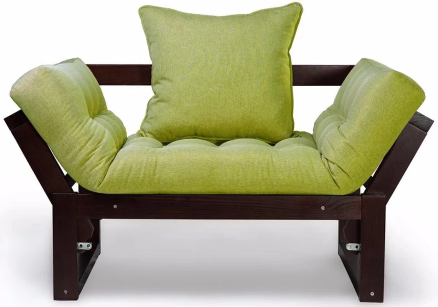 Кресло Амбер венге зеленый сосна (изображение №3)