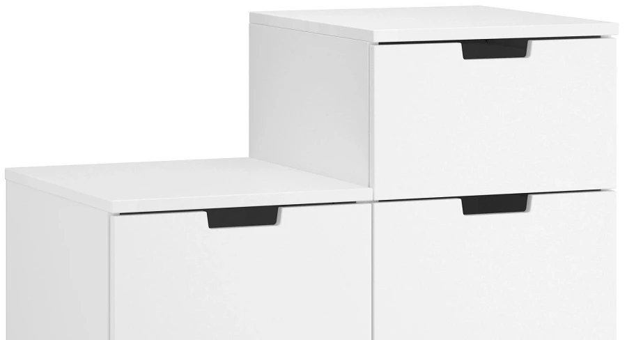 Комод с 7 ящиками - аналог IKEA  NORDLI, 60x90 см, белый (изображение №2)
