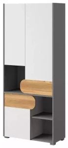 Шкаф книжный Футуро beige 1