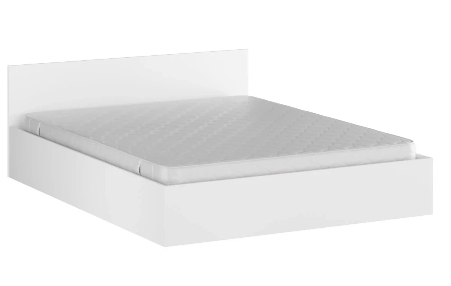 Кровать - аналог IKEA MALM, 160х200 см,  белая (изображение №2)