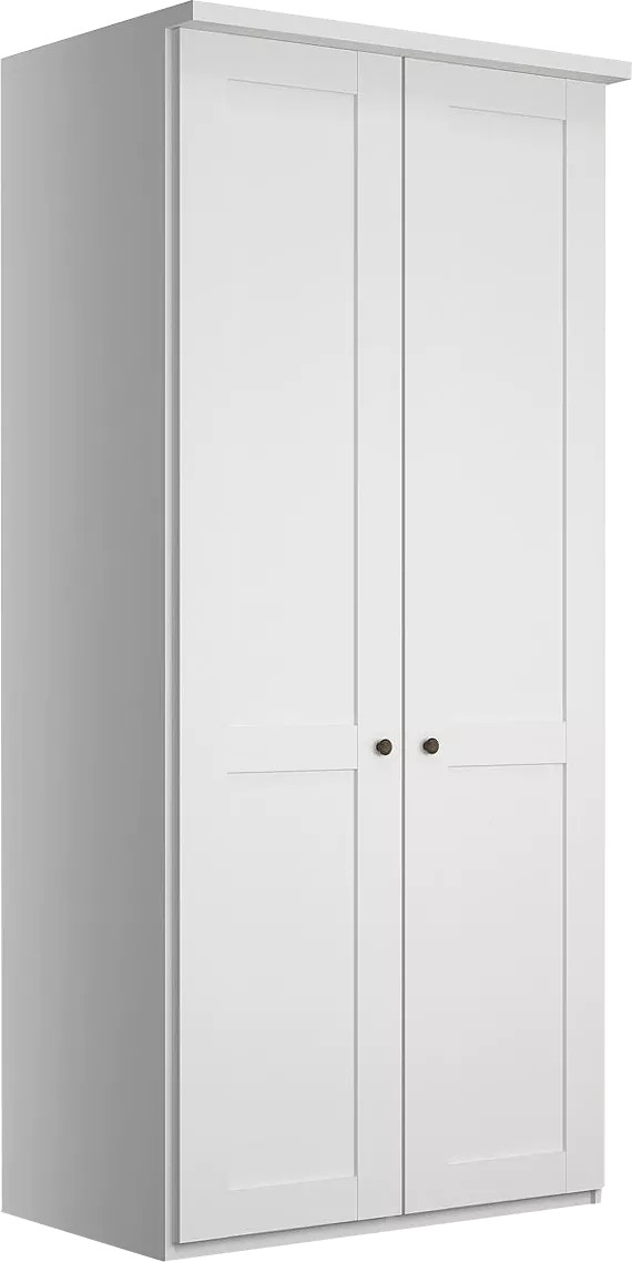 Шкаф распашной 2-х дверный - аналог IKEA BRIMNES, 50х80х220 см, белый