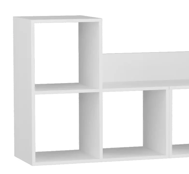 Стеллаж скамейка Лапландия white (изображение №3)