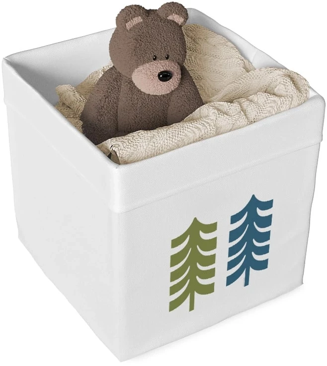 Ящик текстильный для игрушек Лапландия Елки 2 (изображение №5)