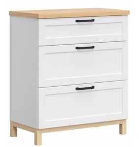 Комод c  ящиками - аналог IKEA BRIMNES, 55x83 см, белый