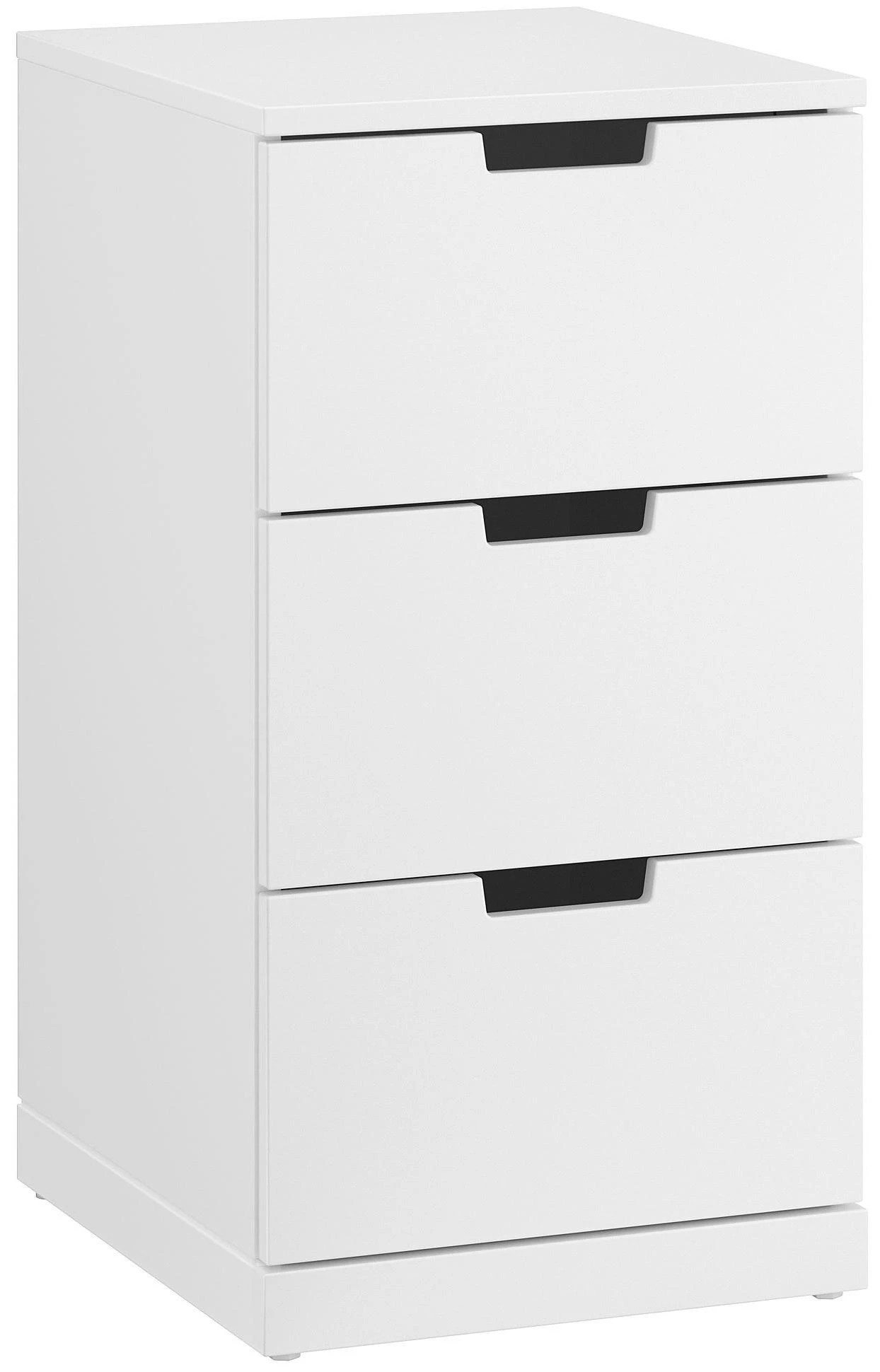 Комод с 3 ящиками - аналог IKEA  NORDLI, 30x70 см, белый