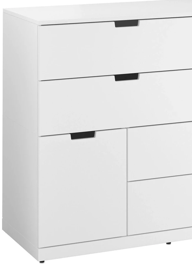 Комод с 6 ящиками - аналог IKEA  NORDLI, 90x90 см, белый (изображение №2)