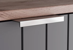 Комод с 3 ящиками - аналог IKEA BESTA, 50х93х76 см,  аквамарин/коричневый