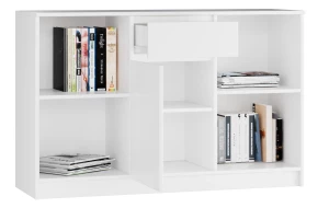 Тумба под ТВ с 2 ящиками- аналог IKEA MALM, 120х77х40 см, белая