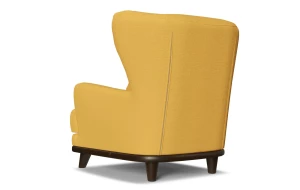 Кресло - аналог IKEA STRANDMON, 90х75х90 см, яркий желтый