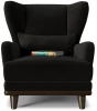 Кресло - аналог IKEA STRANDMON, 90х75х90 см, черный (изображение №2)