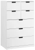 Комод с 7 ящиками - аналог IKEA  NORDLI, 60x110 см, белый