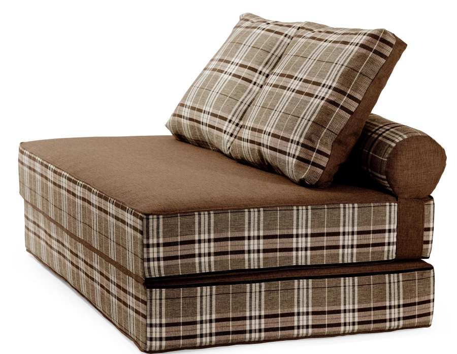 Бескаркасный диван Фаргус коричневый (изображение №7)