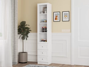 Стеллаж Билли-аналог IKEA BILLY/OXBERG 202х40х30,белый